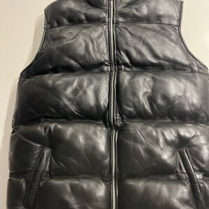 Men's Classic Black Quilted Vest